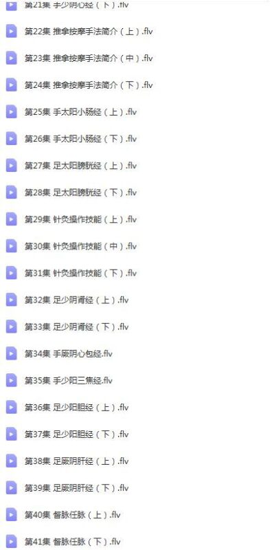 图片[3]-厦门大学张水生针灸推拿学入门中医视频教程