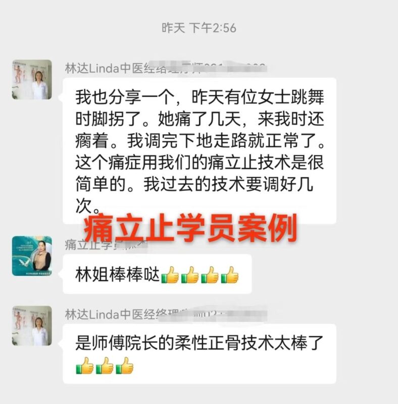 【学习感言】新西兰经络调理师——林达