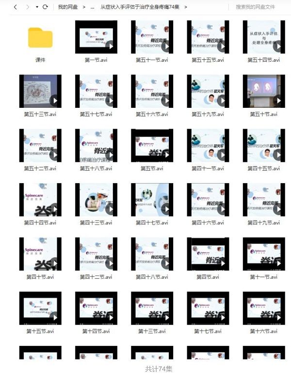 图片[2]-翟天军从症状入手评估与处理全身疼痛视频教程